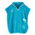 Costum de baie întreg cu protecție UV și poncho de plajă – Lumea Marină 12
