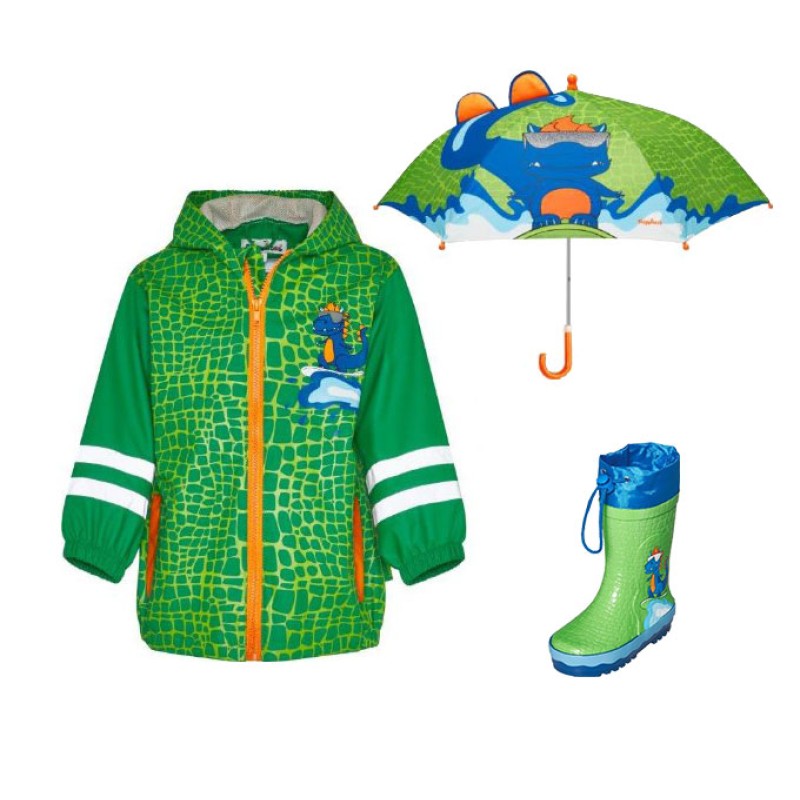 Kids Raincoat Set Playshoes – Dinosaur 34