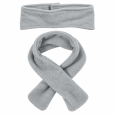Set pentru copii cu bentiță călduroasă și fular din polar Gri – Playshoes