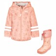 Kids' Raincoat and Rubber Boots “Deer”
