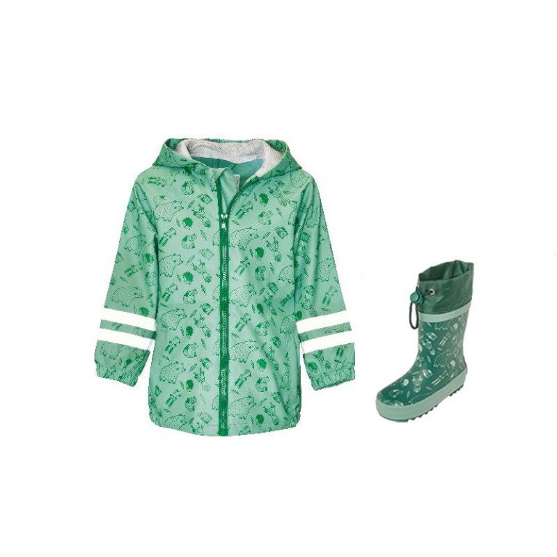Playshoes “Forest 2” Raincoat and Boots