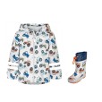 Set pelerină de ploaie și cizme de cauciuc pentru copii – Tractor 5