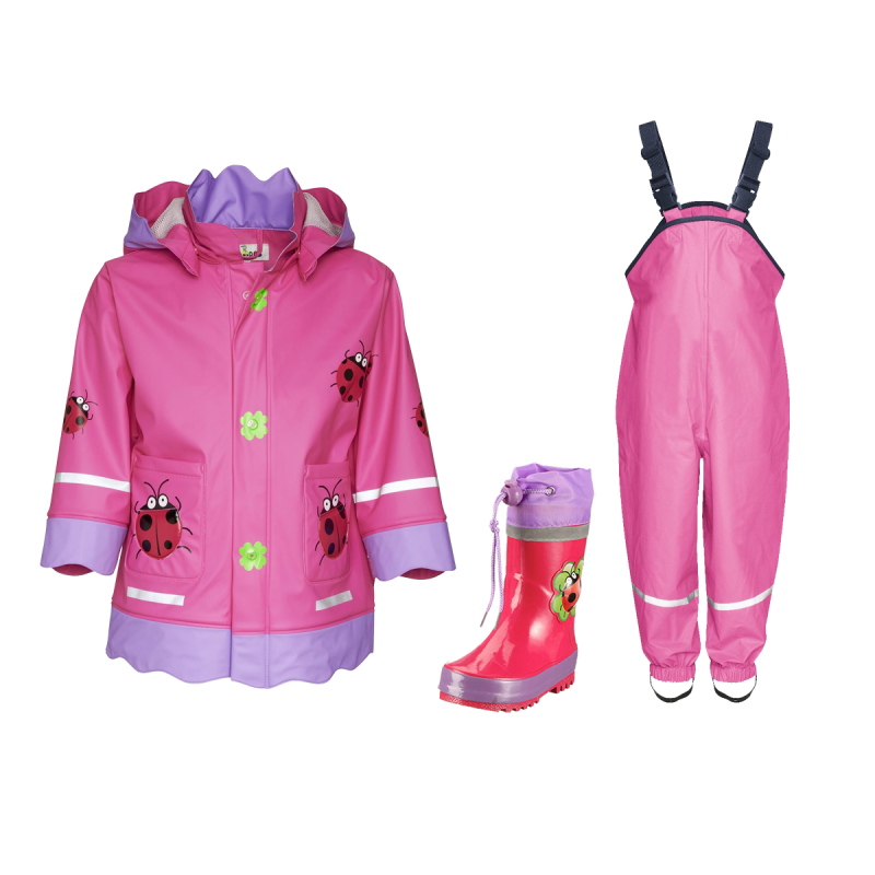 Set de ploaie pentru copii Buburuză 7
