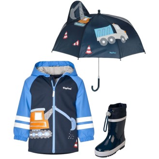 Kids Raincoat Set Playshoes – Digger 36