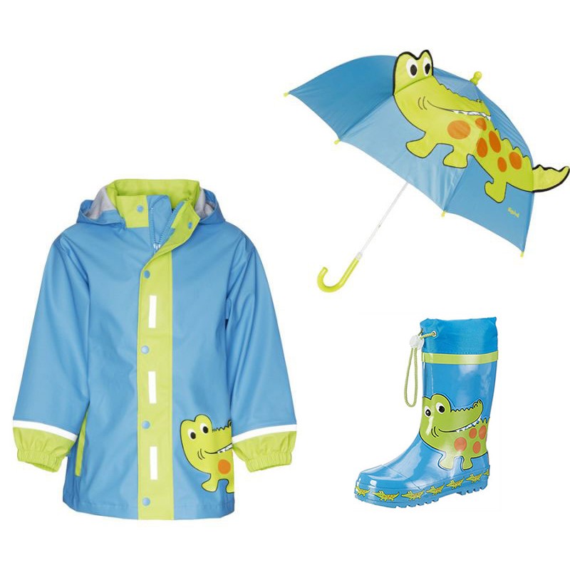 Set Pelerină Copii Playshoes – Crocodil