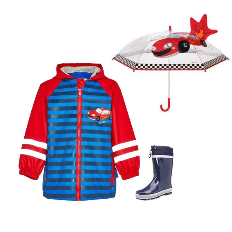 Set Pelerină Copii Playshoes – Mașini 33