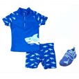 Costum de baie pentru copii cu protecție UV – Rechin 3