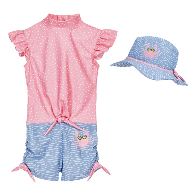 Girls’ UV Swimsuit Crab 11 – Playshoes