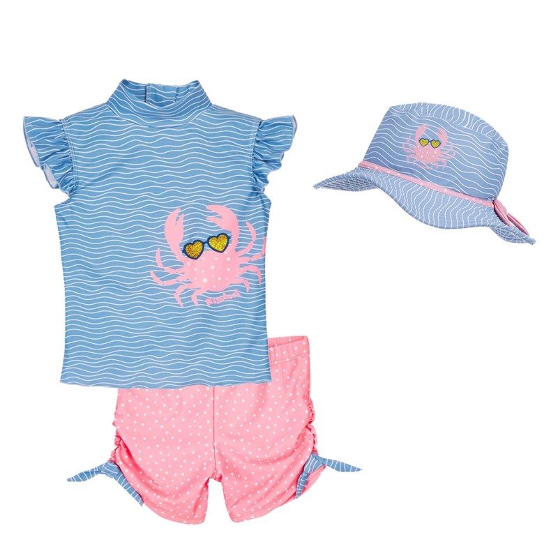 Girls’ UV Swimsuit Crab 12 – Playshoes
