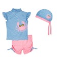 Crab 8 UV Protective Swimsuit for Girls