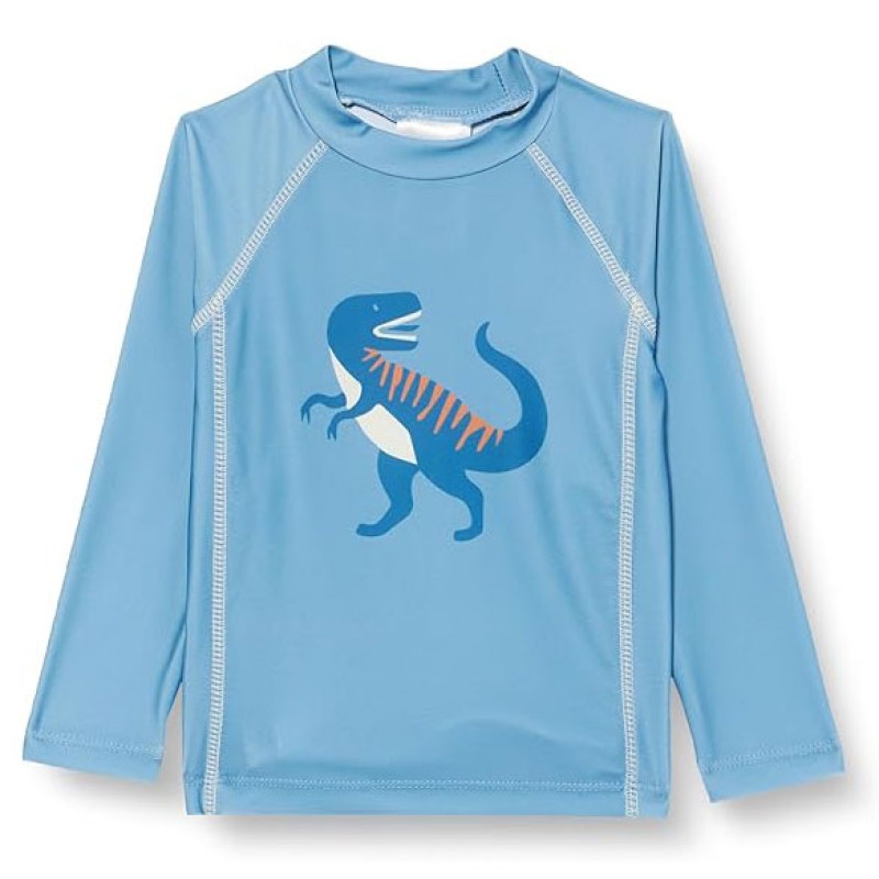 Children’s UV Protection Shirt Dino in Blue