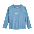 Kids UV Protection Swim T-Shirt “Sharks” – Blue
