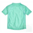 Kids' UV Protection T-Shirt with Palm Print in Green