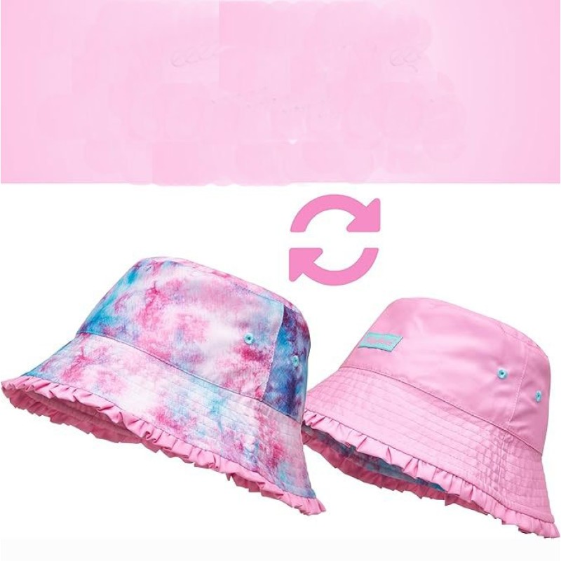Reversible Kids Sun Hat with UV Protection Batik