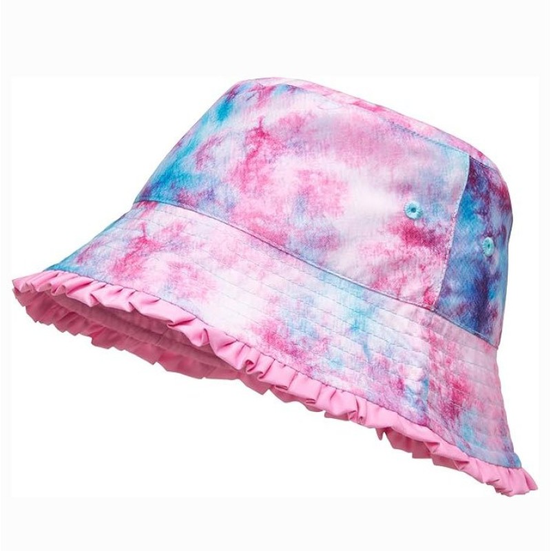 Reversible Kids Sun Hat with UV Protection Batik