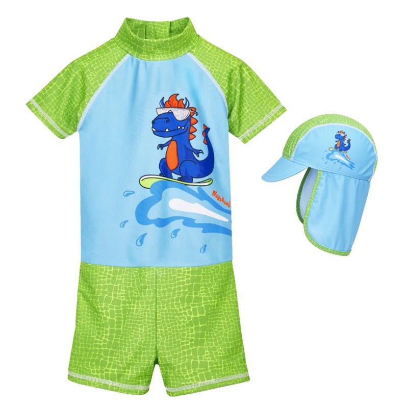Costum de baie UV pentru copii Dinozaur 2 – Playshoes