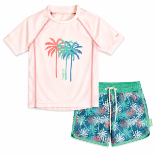 Kids swimsuits UV Protection Palms ecru