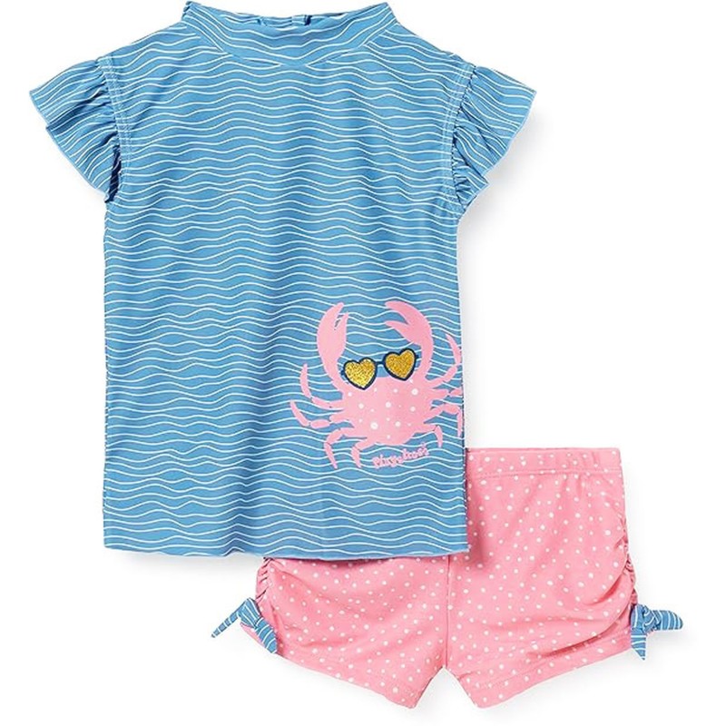 Girls swimsuits UV Protection Crab
