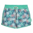 Costum de baie copii UV Palmieri verde UPF 50+