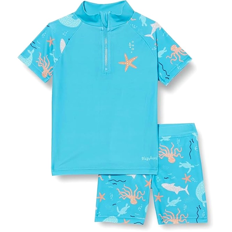 Costum de baie cu filtru UV Lumea marină