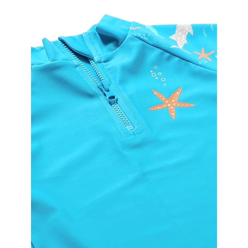 Costum de baie cu filtru UV Lumea marină