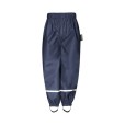 Pantaloni de ploaie copii bleumarin cu polar