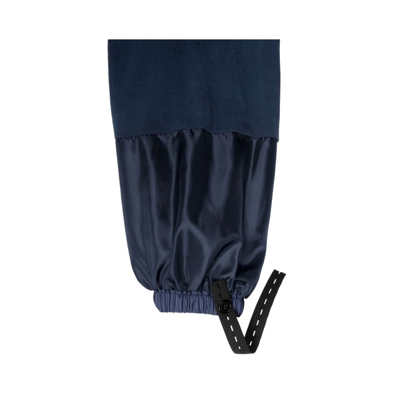 Pantaloni de ploaie copii bleumarin cu polar