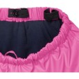 Fleece kids rain pants Pink