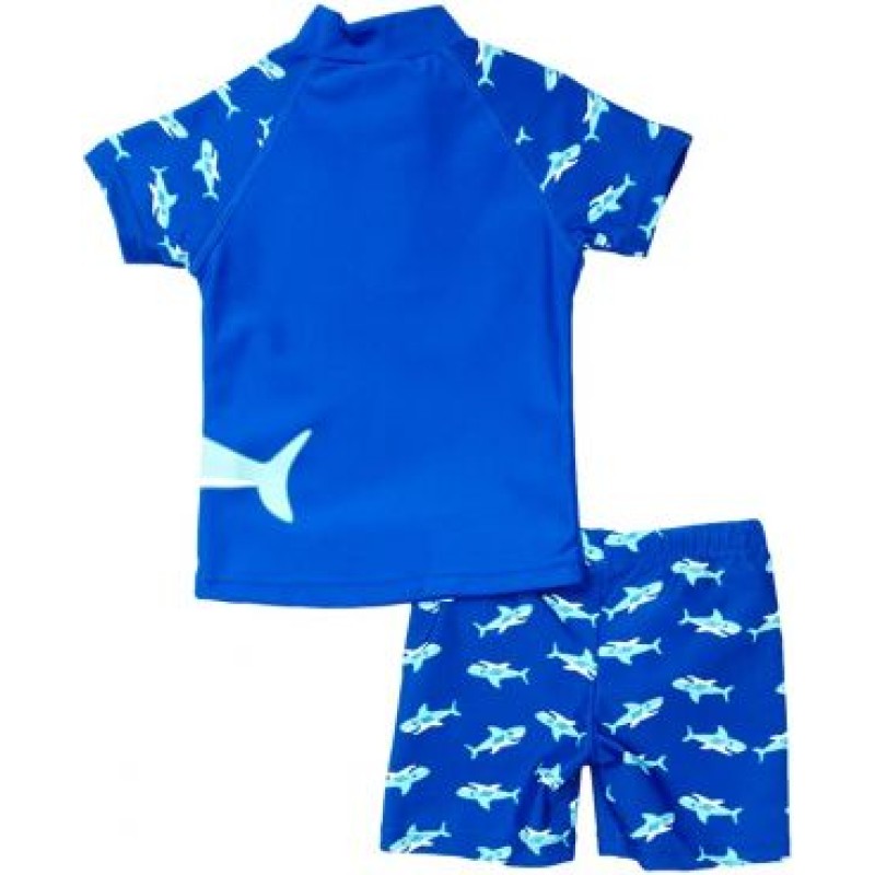 Costum de baie pentru copii cu protecție UV – Rechin 3