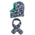 Set căciulă și fular pentru copii Camuflaj
