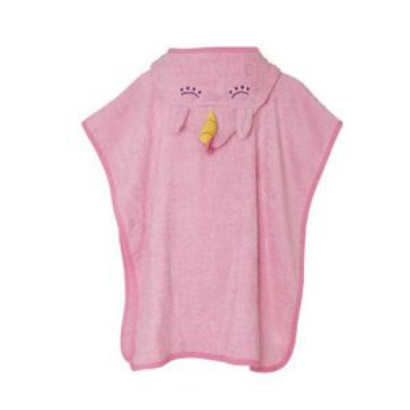 Prosop poncho pentru copii Unicorn