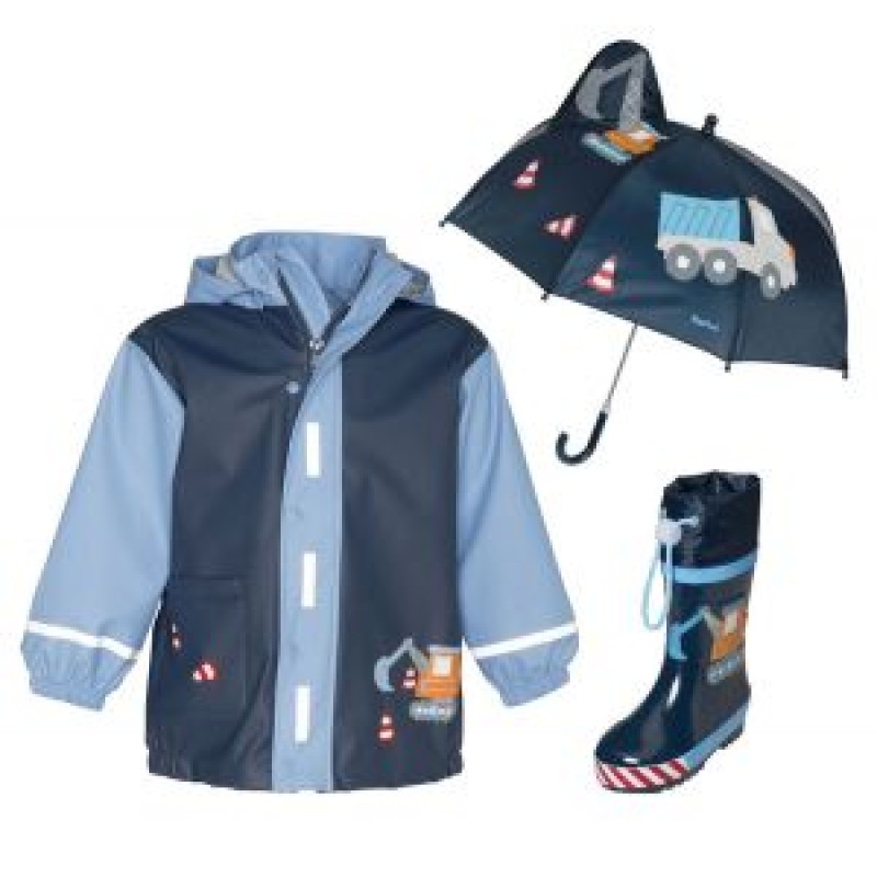 Kids Raincoat Set Playshoes – Construction 4