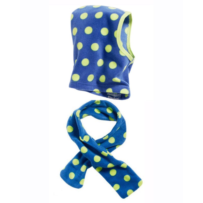 Kids Hat and Scarf Set Dots 